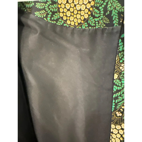 Isani for Target Long Sleeve Mini Floral Green and Black, Size S, Pre-Owned - Picture 7 of 10
